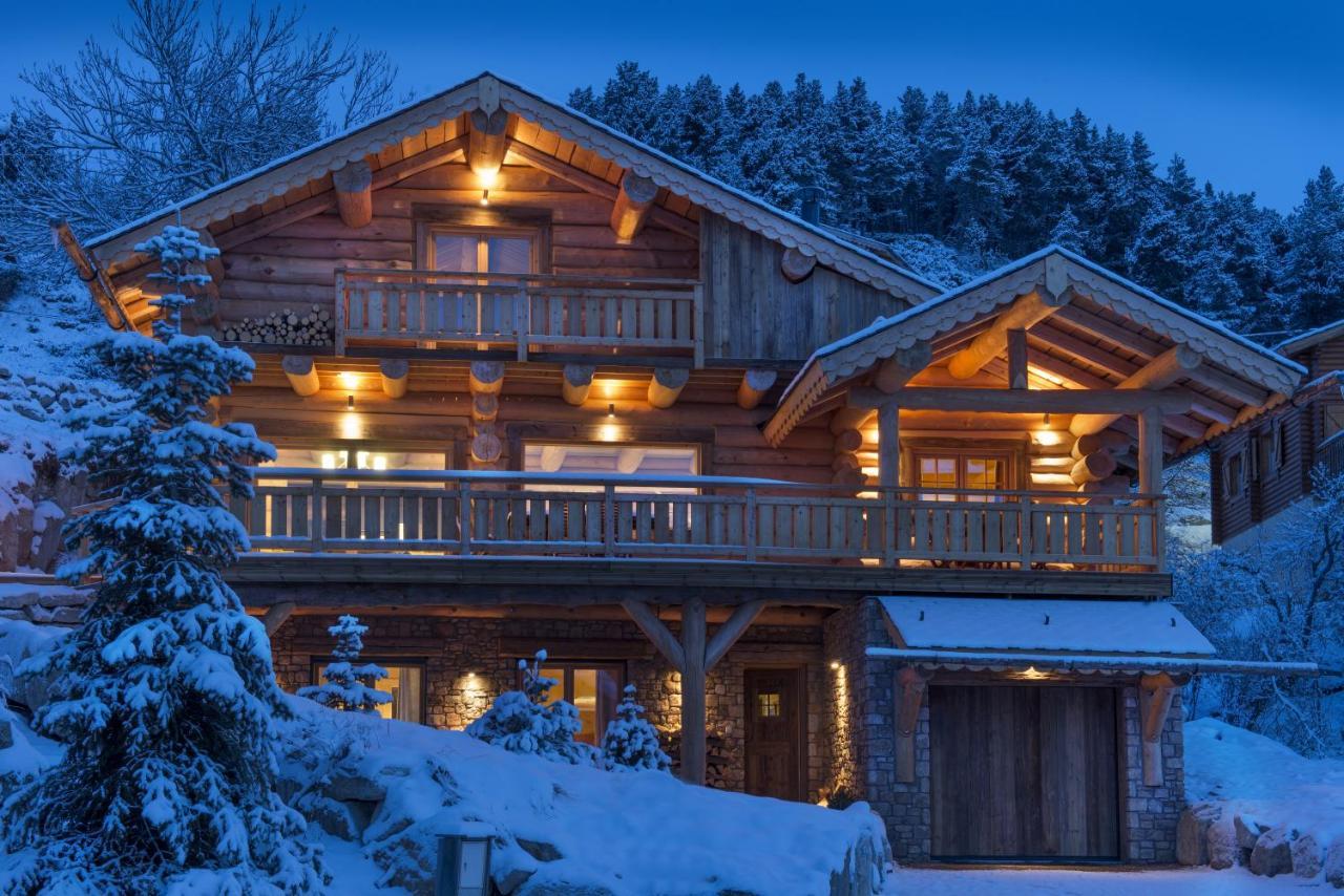 Chalet Nanook, Charme Et Luxe Pyreneen Bolquere Pyrenees 2000 エクステリア 写真