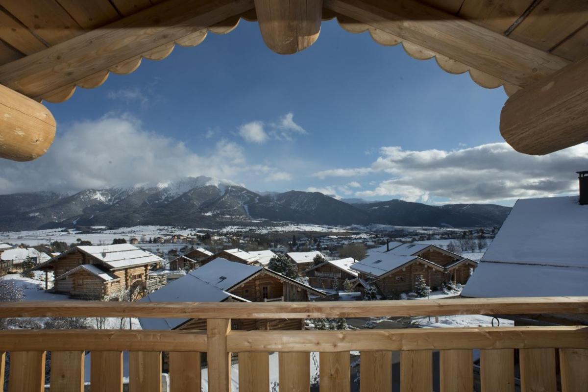 Chalet Nanook, Charme Et Luxe Pyreneen Bolquere Pyrenees 2000 エクステリア 写真
