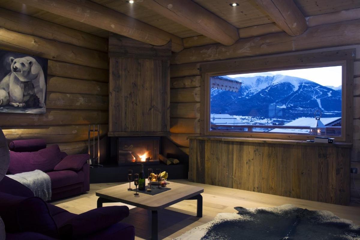 Chalet Nanook, Charme Et Luxe Pyreneen Bolquere Pyrenees 2000 エクステリア 写真